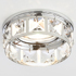 Точечный  встраиваемый светильник Ambrella light K-101 CL/CH